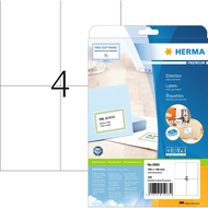 Herma Etiketten, 5063, 105 x 148 mm, 25 Blatt - 4008705050630_01_owiba