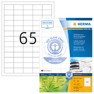 Herma Etiketten Recycling, 10820, 38.1 x 21.2 mm, 100 Blatt - 4008705108201_01_ow