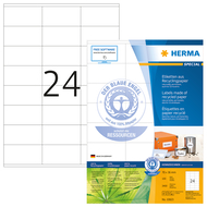 Herma Etiketten Recycling, 10823, 70 x 36 mm, 100 Blatt - 4008705108232_01_ow