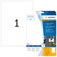 Herma étiquettes Outdoor, extra fort, 10 feuilles