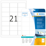 Herma étiquettes repositionnable, 5074, 63.5 x 38.1 mm, 25 feuilles - 4008705050746_01_ow