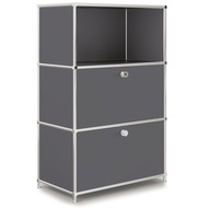 Highboard VEROM, 2 Schubladen, 1 Fach