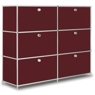 Highboard VEROM, 2 Schubladen, 4 Klapptüren