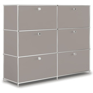 Highboard VEROM, 2 Schubladen, 4 Klapptüren