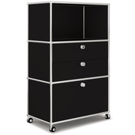 Highboard VEROM, 2 tiroirs, 1 tiroir à dossiers suspendus