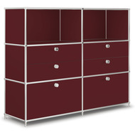 Highboard VEROM, 6 Schubladen, 2 Fächer