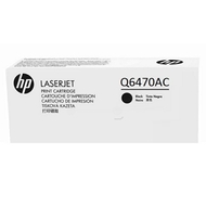 HP Q6470AC|501A Cartouche toner noir Contract, 6.000 Feuilles/5% pour HP Color LaserJet 3600/3800
