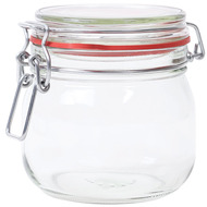 bocal de conserve en verre avec fermeture mécanique, 750 ml