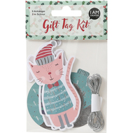 Étiquettes cadeaux, X-Mas VIII, 9 pièces