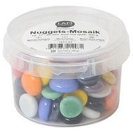 mix nuggets pour mosaïque opaque et multicolore, 300 g