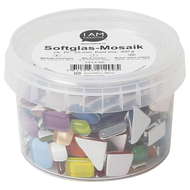 Softglas-Mosaik bunt-mix, 300 g
