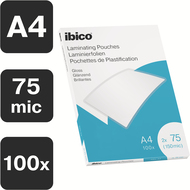 Ibico pochettes de plastification, A4, 75 mic, folieneigenschaften_glanz, 100 pièce - 4049793065915_02_ow