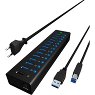 Hub USB-A IB-AC6113, 13 x USB-A 3.0, 13 ports
