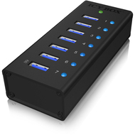 Hub USB IBAC618 - 7x USB-A, 7 ports