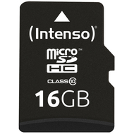 Speicherkarte microSDHC Class 10 + SD-Adapter