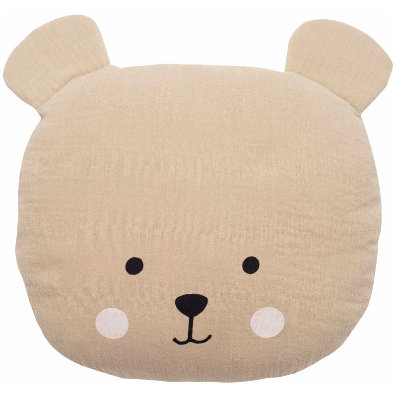 Kissen Teddy, N0147, 30 x 30 cm, braun