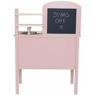Küche mit Topf/Pfanne, W7206, pink