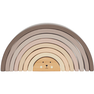 Stapelspiel Regenbogen Nature, W7223