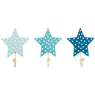 Wandhaken Sterne, R16025, 3 Stück