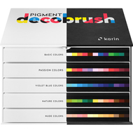 Pinselstifte Pigment Decobrush 29C9, 60 Stück