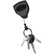 Key-Bak Schlüsselanhänger mit Gürtelclip, Anhänger gross, 120 cm Auszugsschnur aus Kevlar