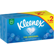 Kleenex Taschentücher Original, weiss, 2 Pack à 80 Stück - 5029053569550_01_ow