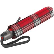 Knirps parapluie Duomatic, rouge/navy à carreaux - 9003034246476_02_ow