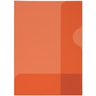 Kolma Präsentationsmappe Easy, A4, genarbt, orange/transparent - 7611967100264_01_ow