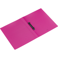Kolma Ringbuch Easy, A4, 3 cm, pink/transparent - 7611967021415_02_ow