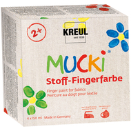 Stoff-Fingerfarben MUCKI