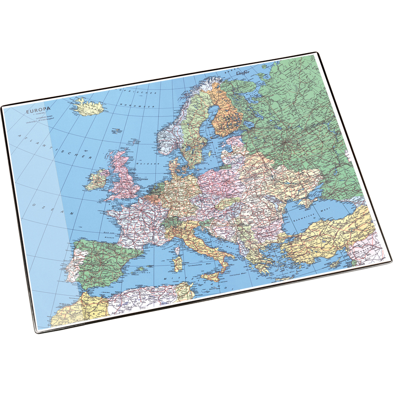 sous-main carte d'Europe