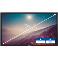 E-Screen Touchdisplay ETX-7520 Plus, 75"