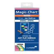Magic Chart, statisch haftende Notizzettel