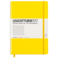 Leuchtturm1917 carnet de notes medium, 145 x 210 mm, quadrillé 5 mm, jaune - 4004117424861_01_ow