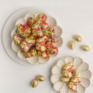 Lindt Goldhase Flower Edition Milch, Mini, 10 g, 5 Stück - 4000539604928_02_ow