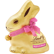 Lapin d'Or Blanc & Fraise, 100 g