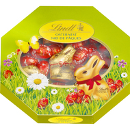 Lapin d'Or & Lindor Nid de Lait, 160 g