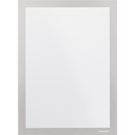 Cadre d'affichage magnétique Magnetofix, A3, autocollant, 2 pièces, argenté
