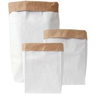 Set sacs en papier, blanco