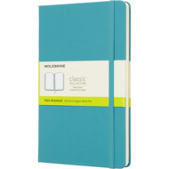 Moleskine Classic Notizbuch, Hardcover, A5, blanco, riff blau - 8058341715383_01_ow