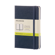 Moleskine Classic Notizbuch, Hardcover, A6, blanco, saphirblau - 8051272893649_01_ow