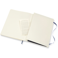 Moleskine Classic Notizbuch, Softcover, 190 x 250 mm, blanco, saphirblau - 8055002854788_04_ow