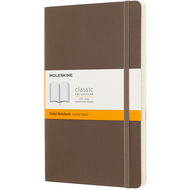 Moleskine Classic Notizbuch, Softcover, A5, liniert, erdbraun - 8058341715512_01_ow