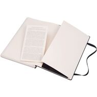 Moleskine Notizbuch Paper Tablet Version 1, A5, blanco, schwarz - 8051272894783_03_ow