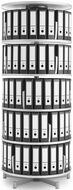 Ordnerdrehsäule Multifile®, Ø 80 cm, 5 Etagen