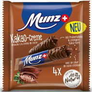Barres chocolatées crème de cacao