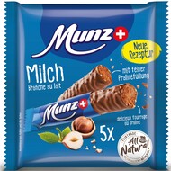 Barres de chocolat au lait