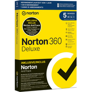 360 Deluxe + AntiTrack Bundle Box, 5 appareils, 1 an, 50 GB Cloud
