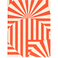 Graphic L Notizbuch, Fancy Fans, recyceltes Leder
