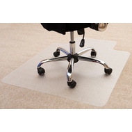 Office World tapis protège-sol pour moquette, 120 x 130 cm